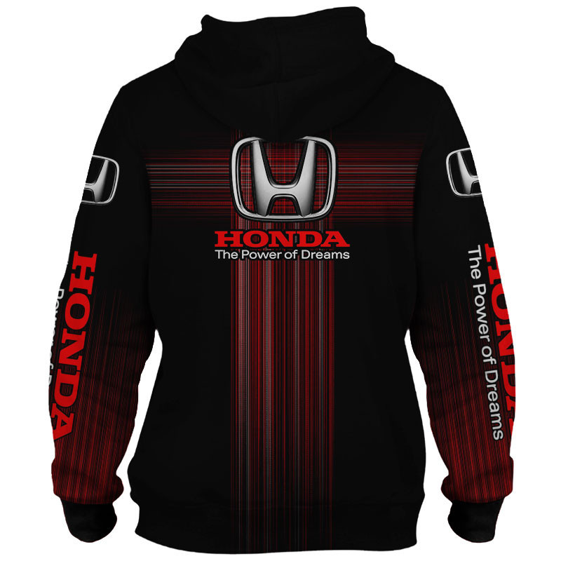 Honda Skull Tshirt, sweatshirt, Polo, Hawaiian, Hoodie 3D Apparel Full Printing Custom Name
