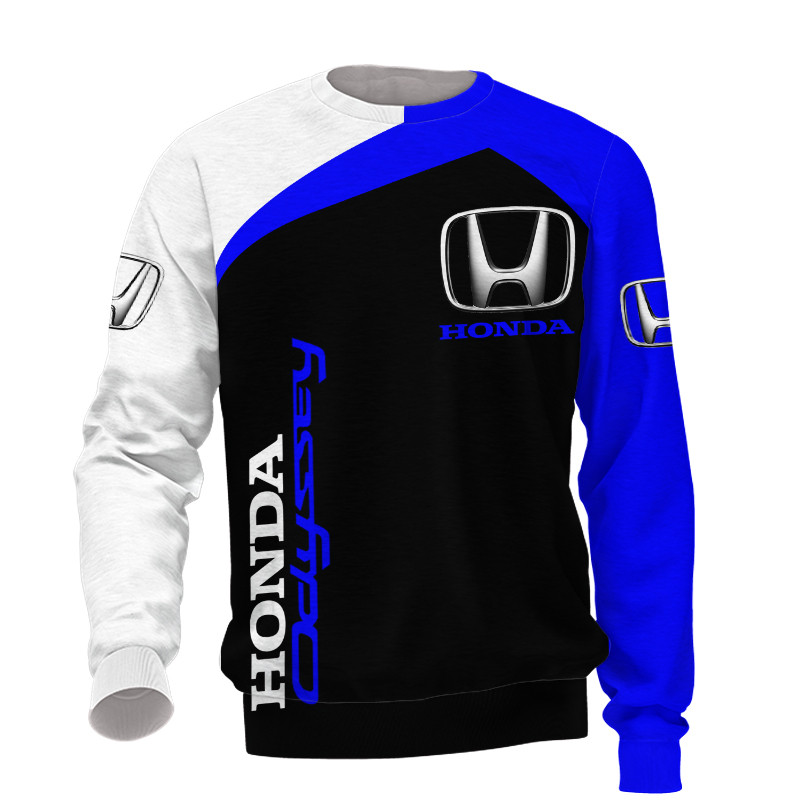 Honda t-shirt hoodie apparel 3D full printing