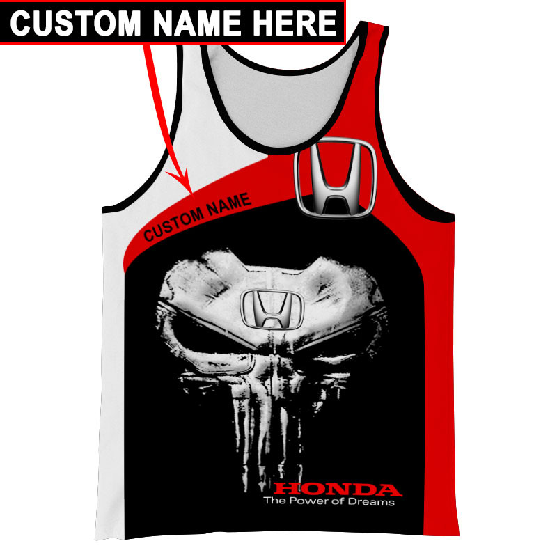 Honda t-shirt hoodie apparel 3D full printing