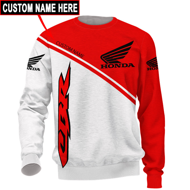 Honda t-shirt hoodie apparel 3D full printing