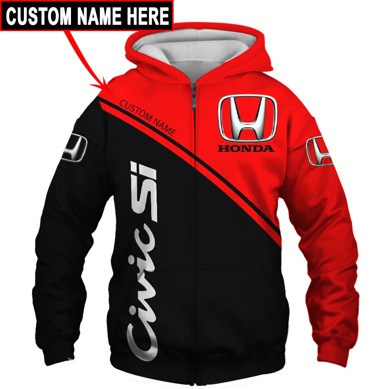 Honda t-shirt hoodie apparel 3D full printing
