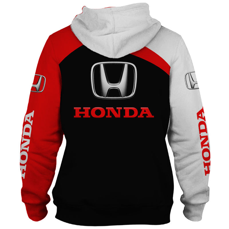 Honda t-shirt hoodie apparel 3D full printing