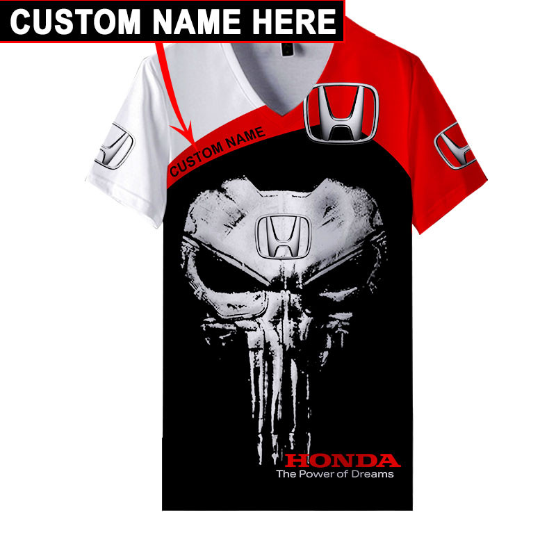 Honda t-shirt hoodie apparel 3D full printing