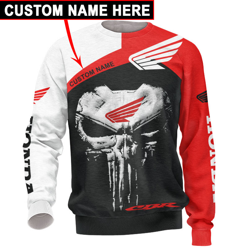 Honda t-shirt hoodie apparel 3D full printing