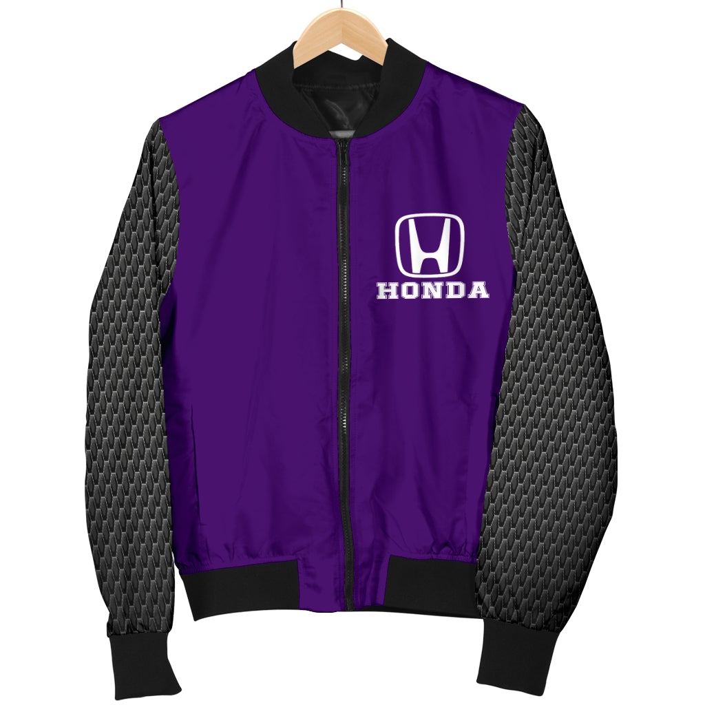 Honda Women's Bomber Jacket Purple