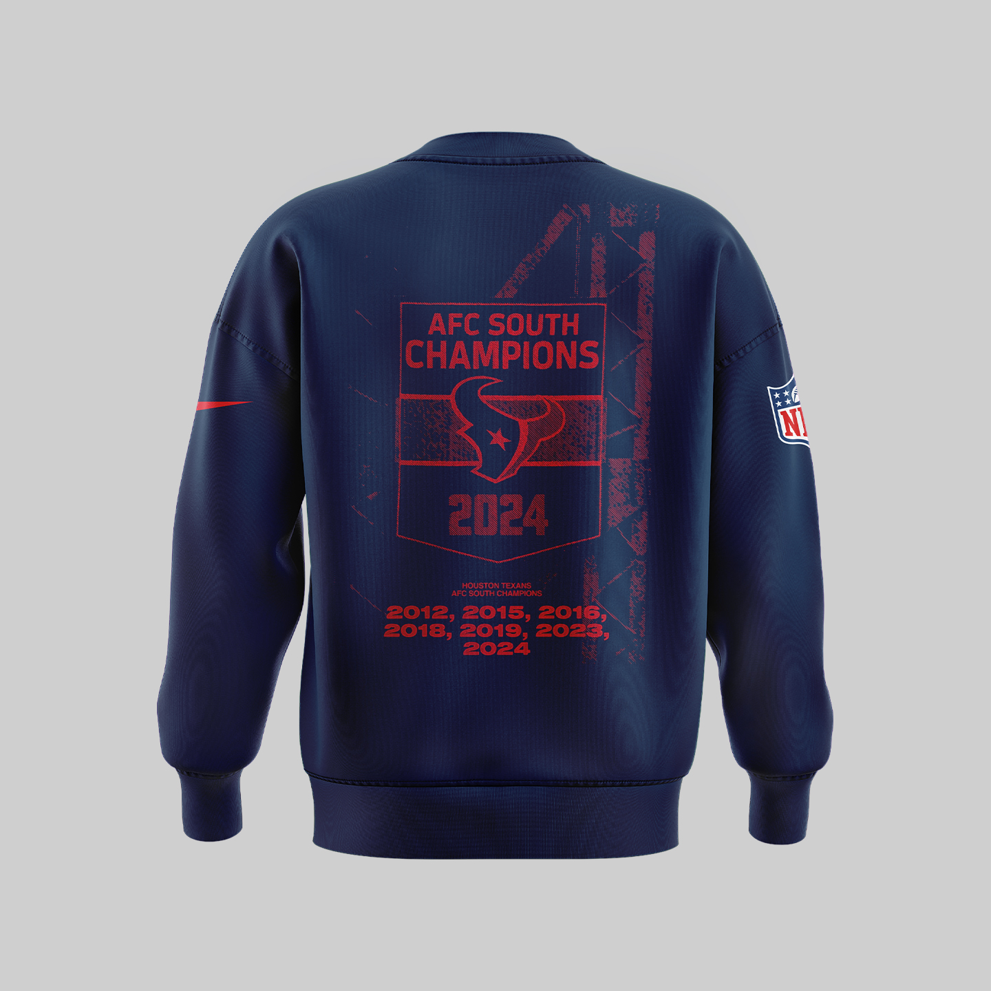 Houston Texans AFC South Champions Sweater 2024