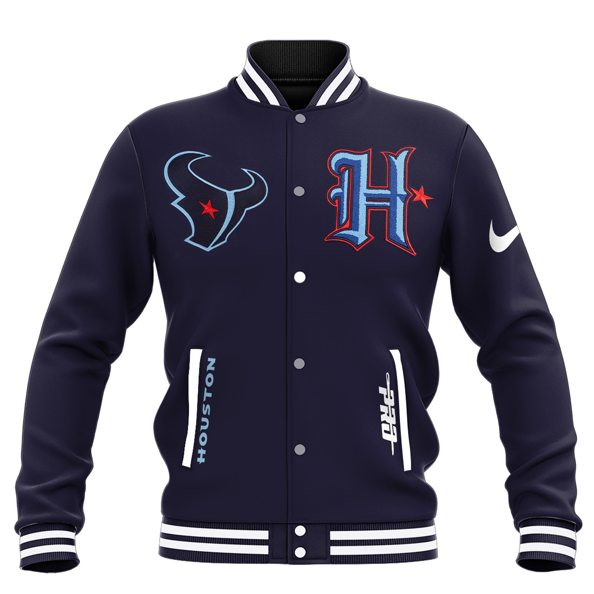 Houston Texans baseball JACKET 2024