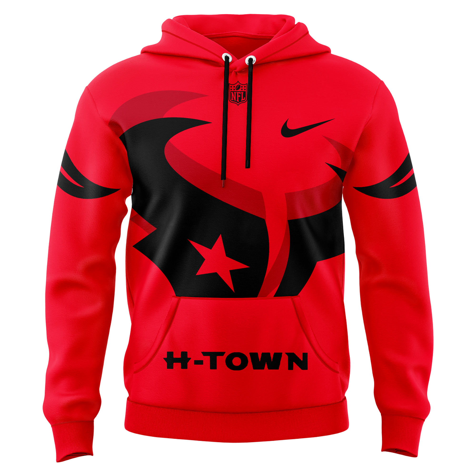 Houston Texans Battle Red Hoodie