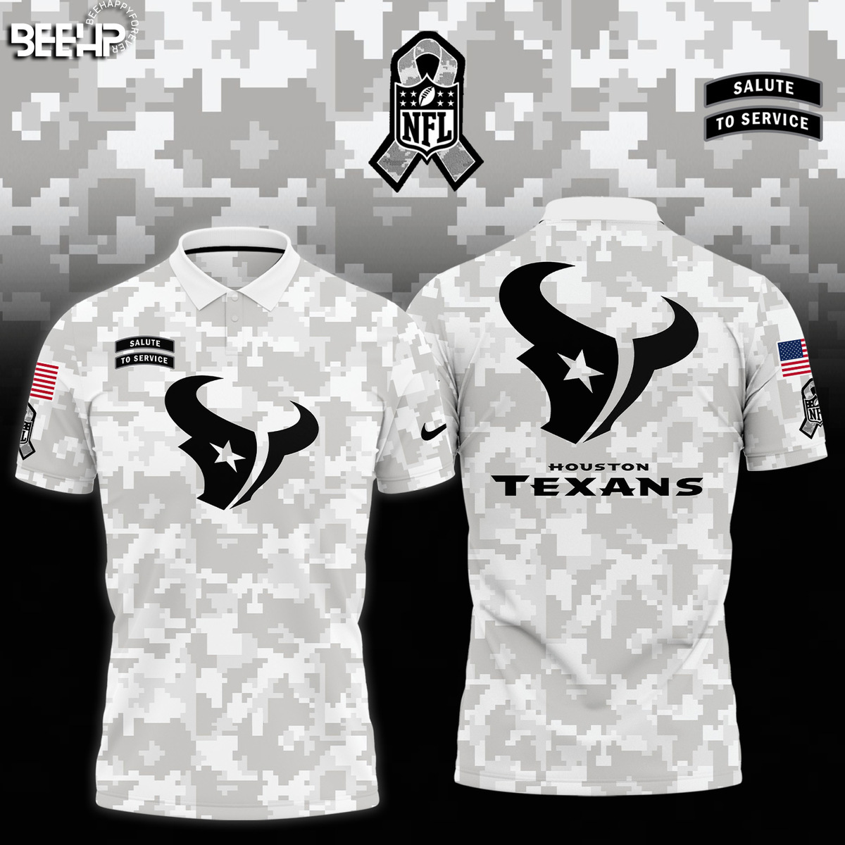 Houston Texans Camo Salute to Service Combo