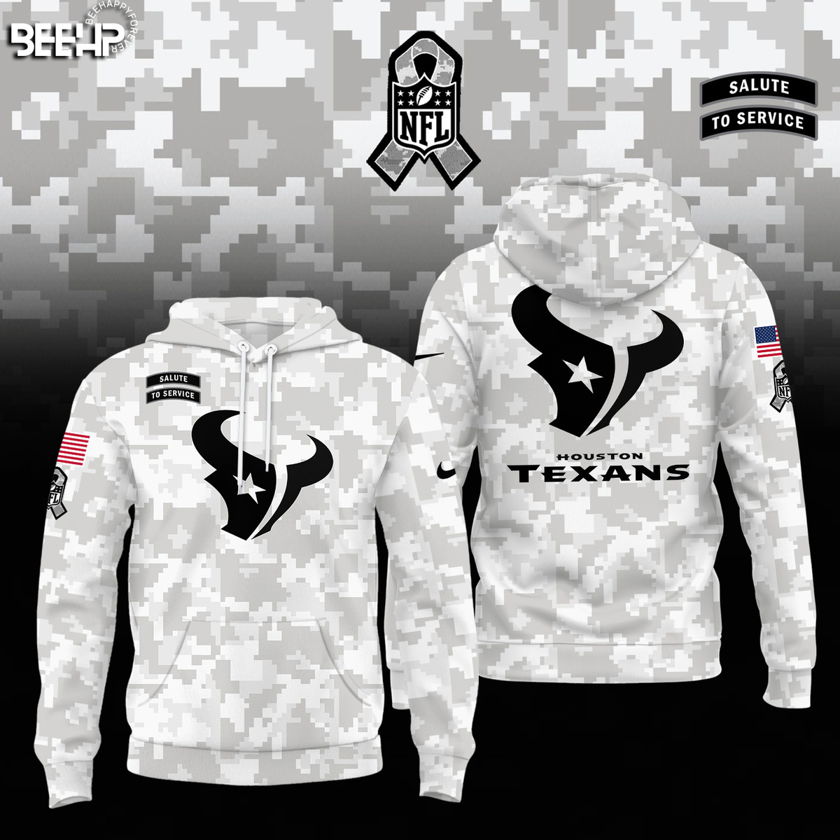 Houston Texans Camo Salute to Service Combo