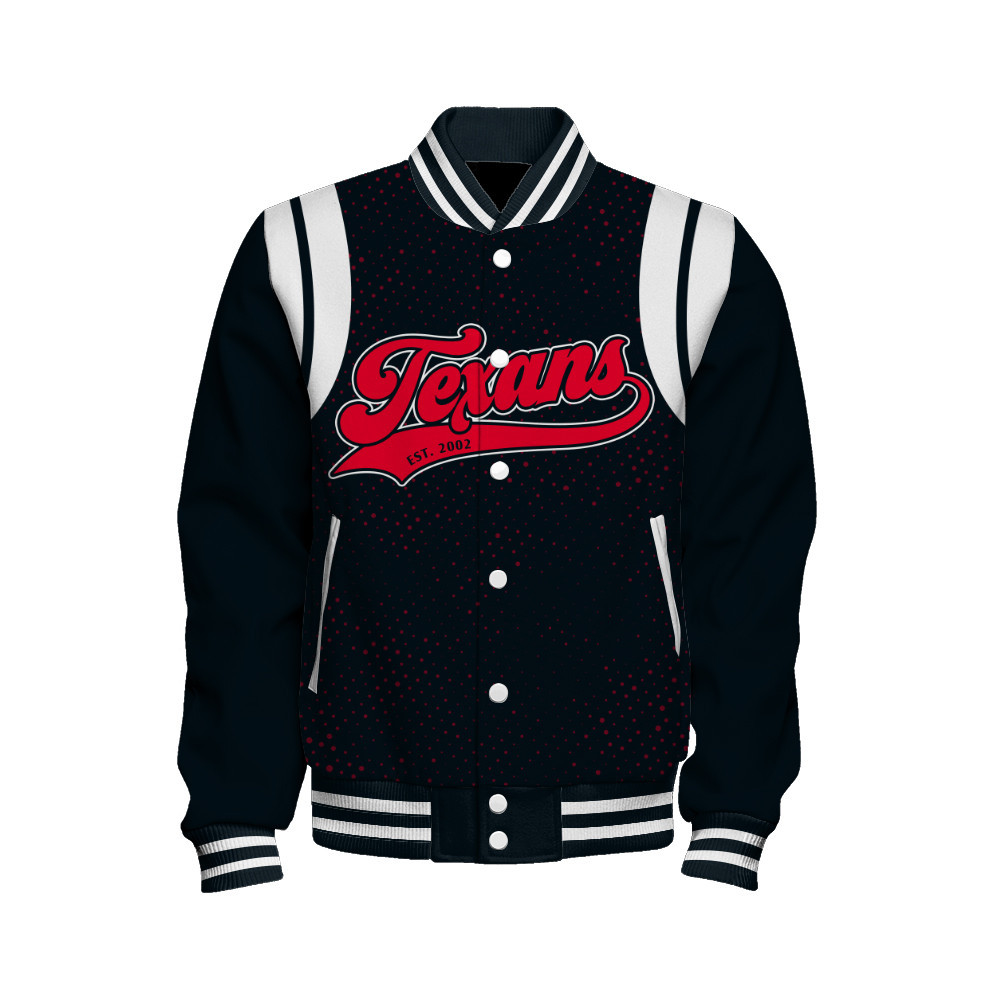 Houston Texans National Football League Make Your Mark Unisex Varsity Jacket