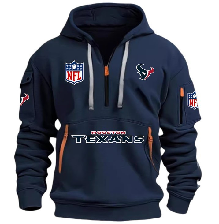 HoustonTexans - HOODIEHALF ZIPPER - QTA405111345