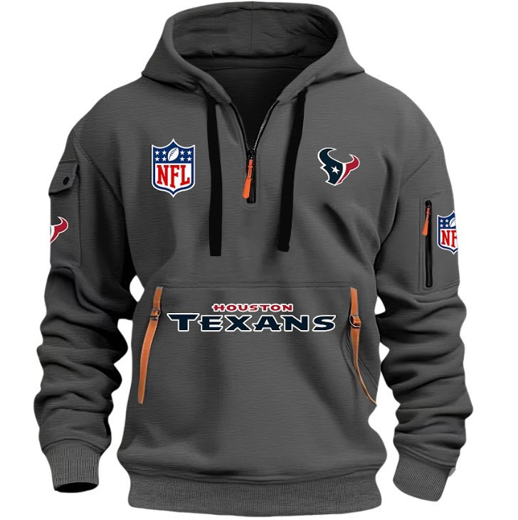 HoustonTexans - HOODIEHALF ZIPPER - QTA405111345