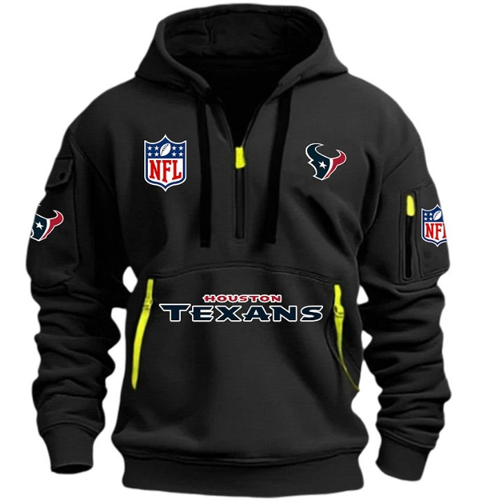 HoustonTexans - HOODIEHALF ZIPPER - QTA405111345