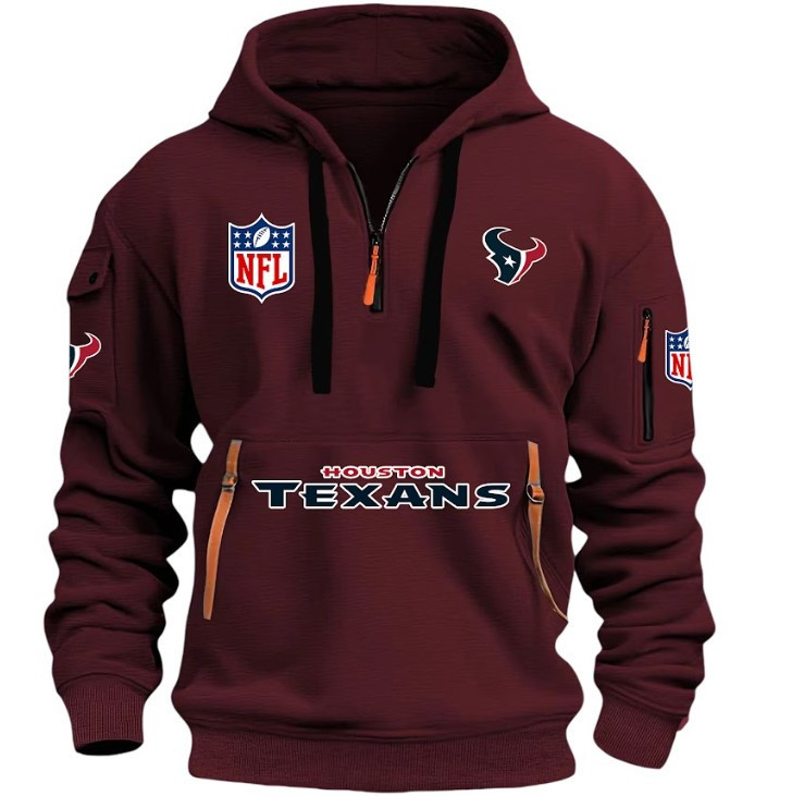 HoustonTexans - HOODIEHALF ZIPPER - QTA405111345