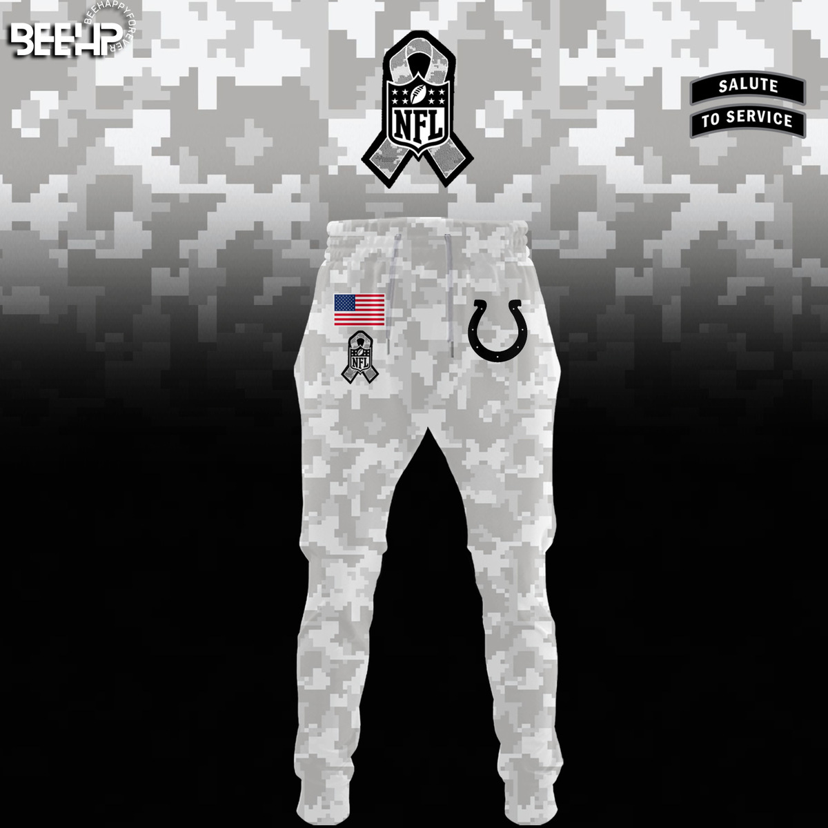 Indianapolis Colts Camo Salute to Service Combo