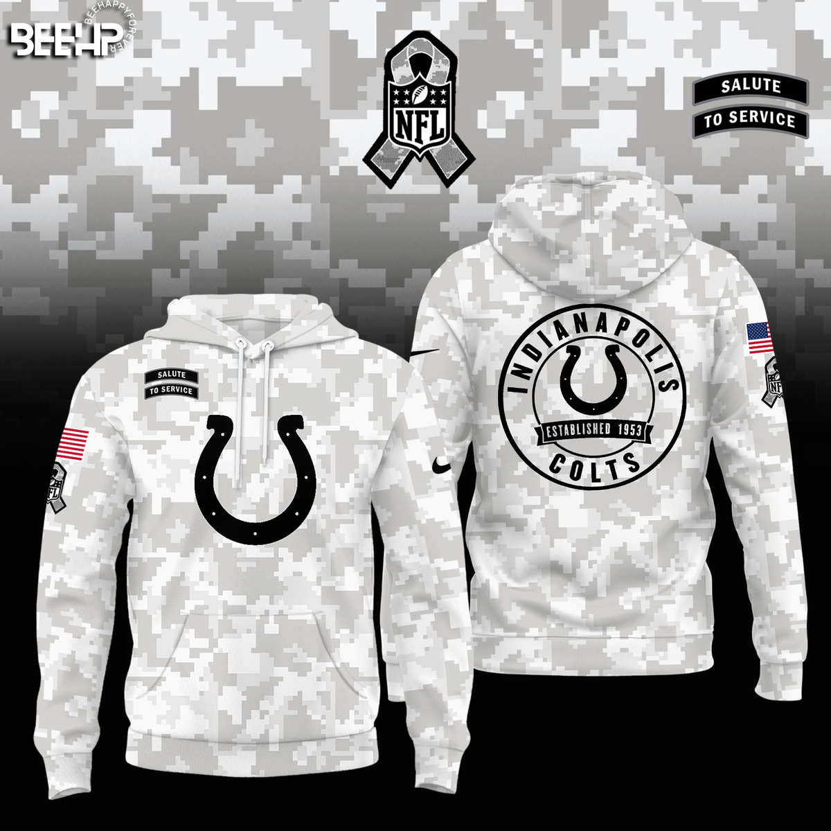 Indianapolis Colts Camo Salute to Service Combo