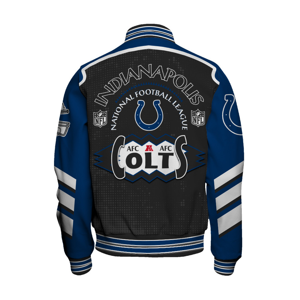 Indianapolis Colts - Relentless Determination Unisex Varsity Jacket