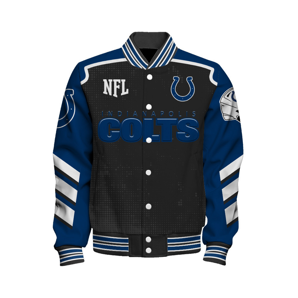 Indianapolis Colts - Relentless Determination Unisex Varsity Jacket