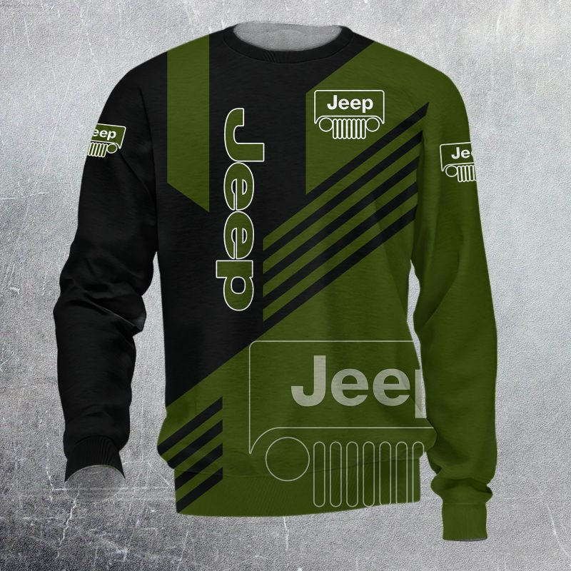 Jeep Printing T-Shirt, Polo, Hoodie, Zip, Bomber 034