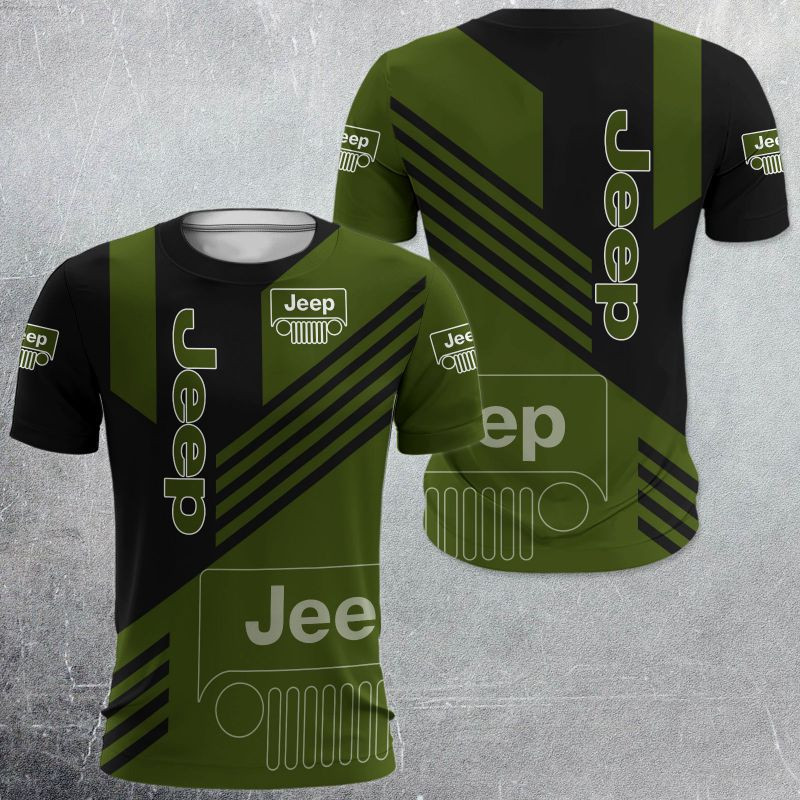 Jeep Printing T-Shirt, Polo, Hoodie, Zip, Bomber 034