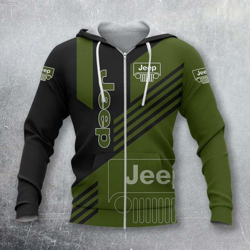 Jeep Printing T-Shirt, Polo, Hoodie, Zip, Bomber 034
