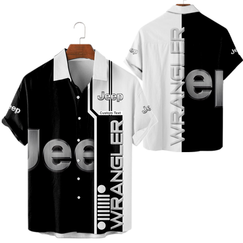 Jeep wrangler 3D Apparel Zip Hoodie,Pant,Polo, Button Hawaii Shirt Personalized