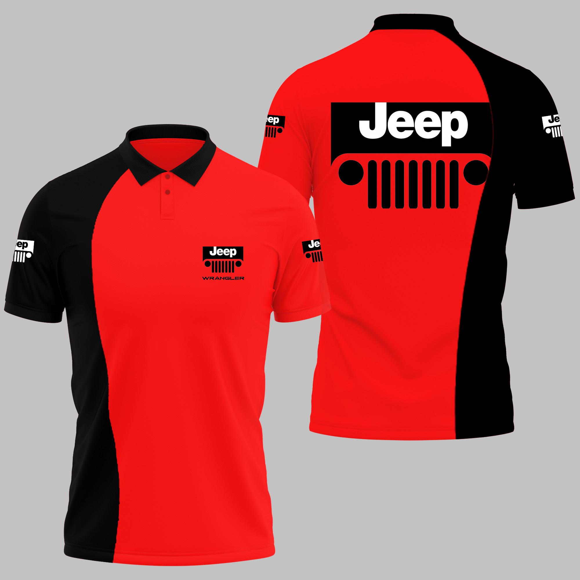 JEEP WRANGLER Polo Shirt Ver 2