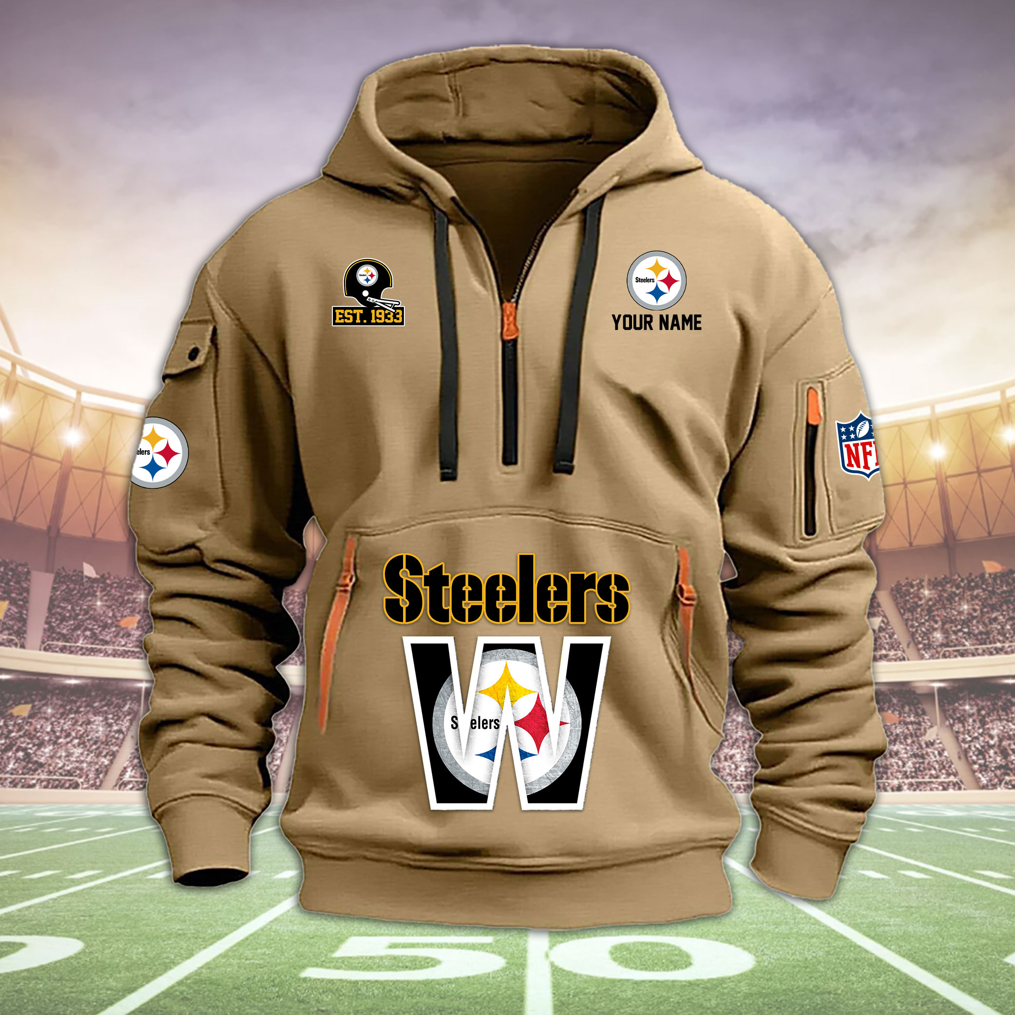 JGKNVM12315Stl Heavy Hoodie