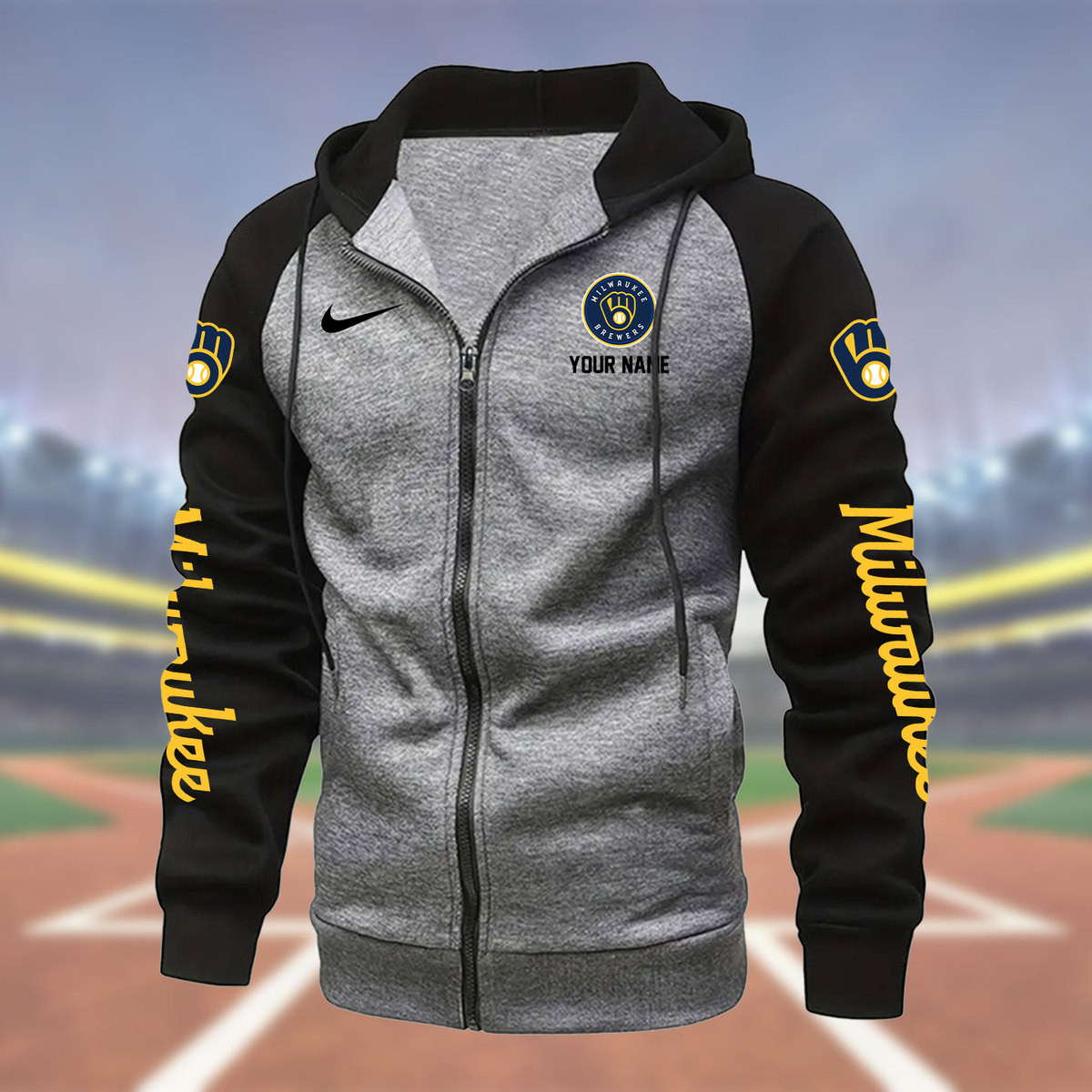 JKULPC2991 BREW Zipper Hoodie