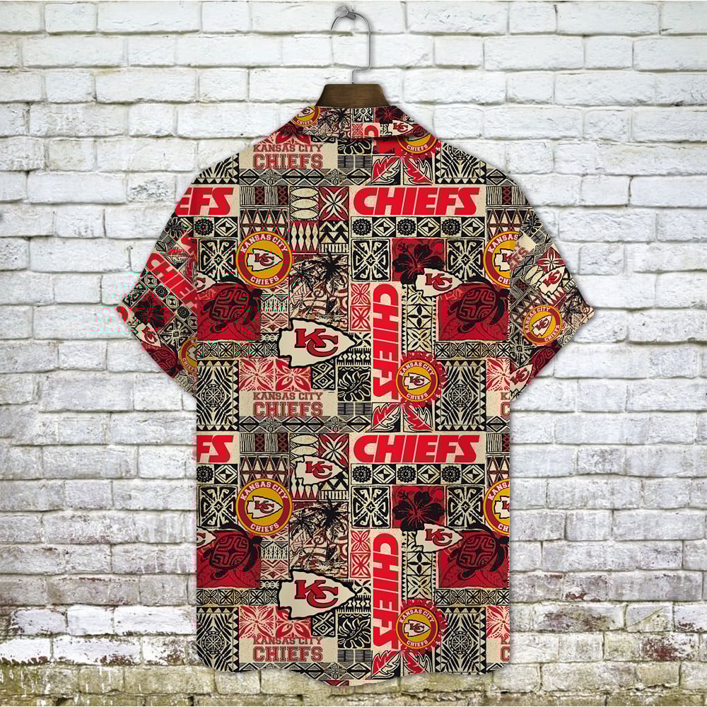 Kansas City Chiefs 2023 AOP Hawaiian Shirt V13