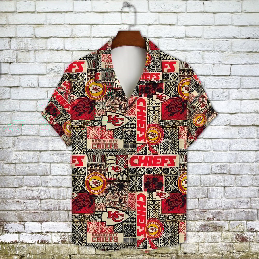 Kansas City Chiefs 2023 AOP Hawaiian Shirt V13