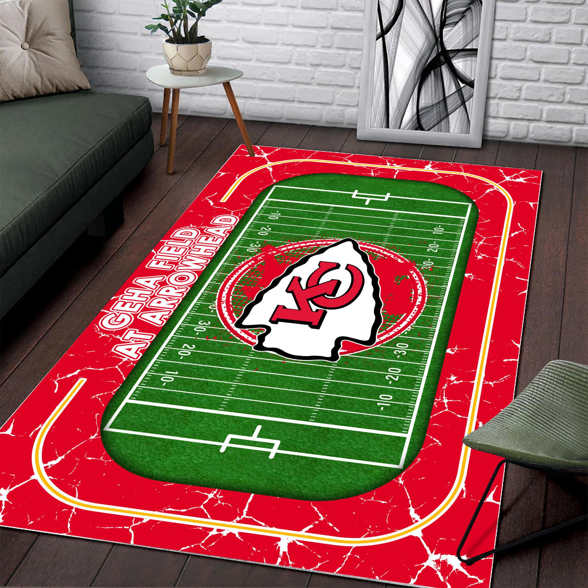 Kansas City Chiefs Area Rug 526