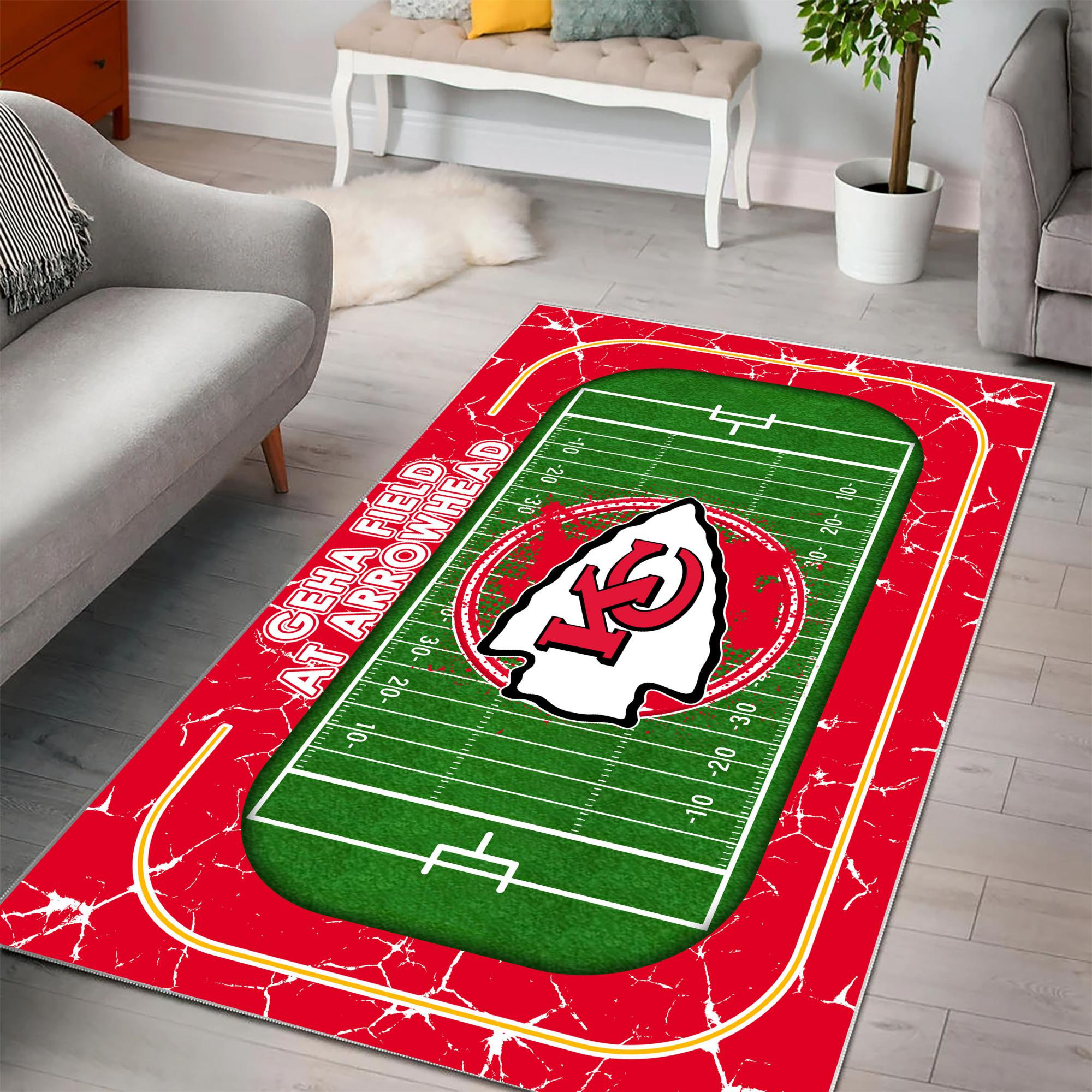 Kansas City Chiefs Area Rug 526