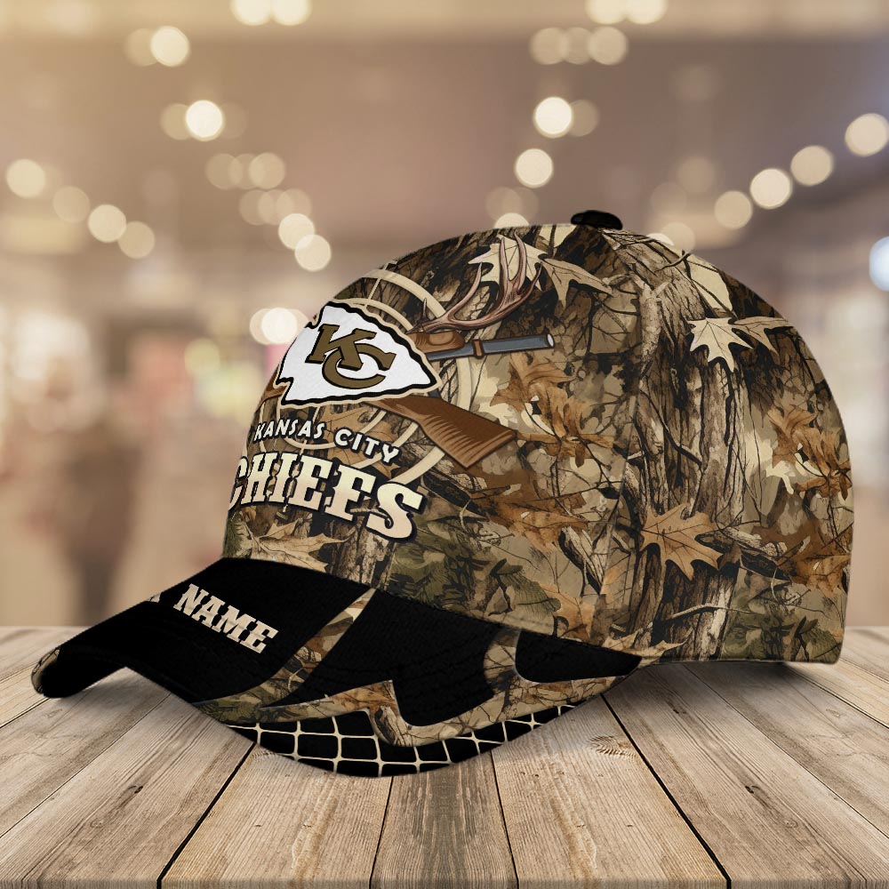 Kansas City Chiefs Camo Hunting Hat