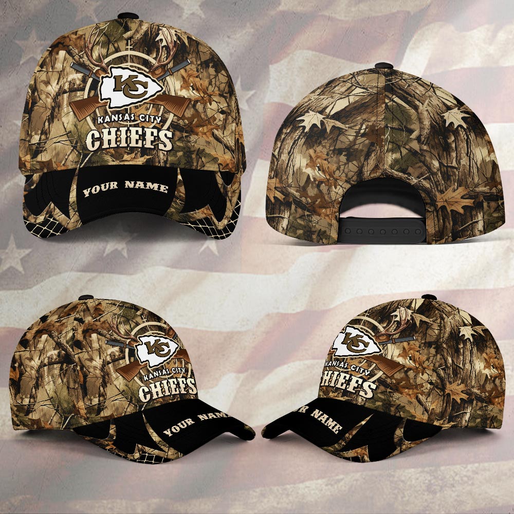 Kansas City Chiefs Camo Hunting Hat