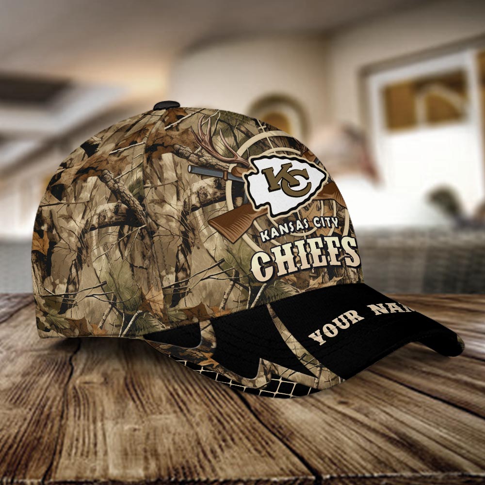 Kansas City Chiefs Camo Hunting Hat