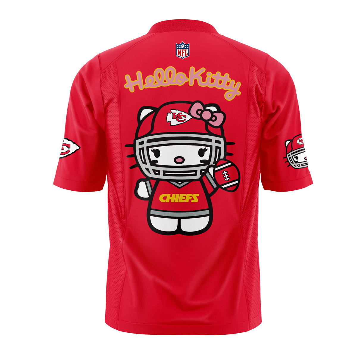 Kansas City Chiefs Jersey+Pants+Cap Set 2024+NT13092409ID10DS10