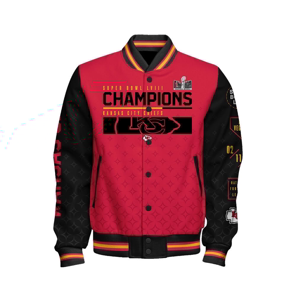 Kansas City Chiefs National Football League Champions Unisex Varsity Jacket V18