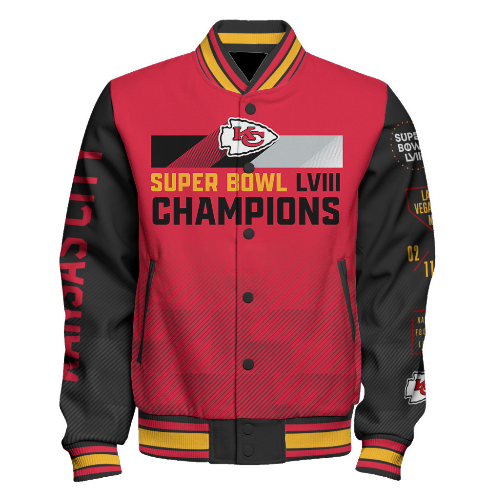 Kansas City Chiefs National Football League Champions Unisex Varsity Jacket V20