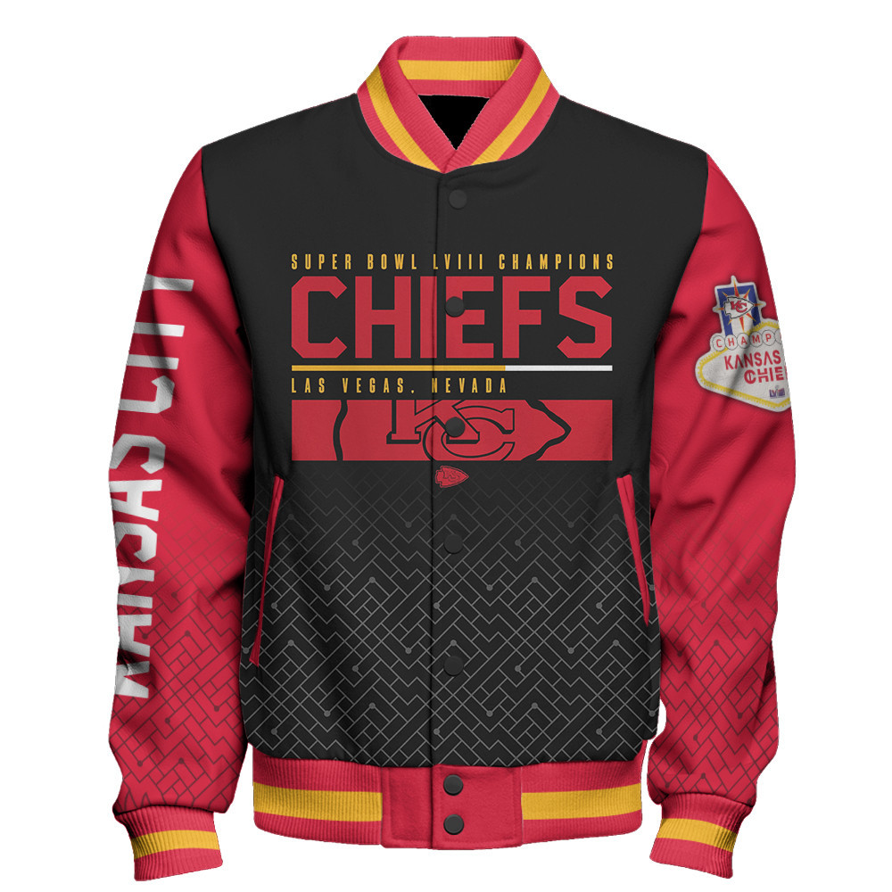 Kansas City Chiefs National Football League Champions Unisex Varsity Jacket V21