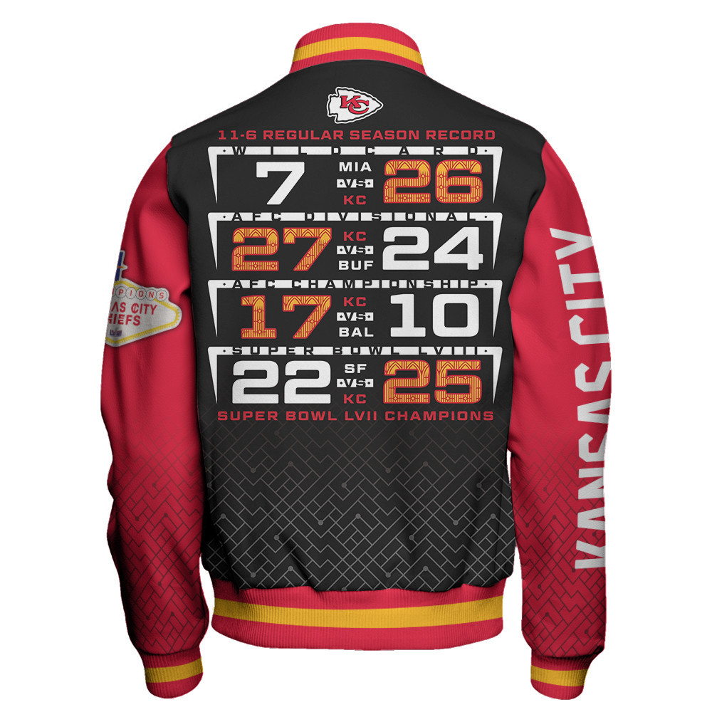 Kansas City Chiefs National Football League Champions Unisex Varsity Jacket V21