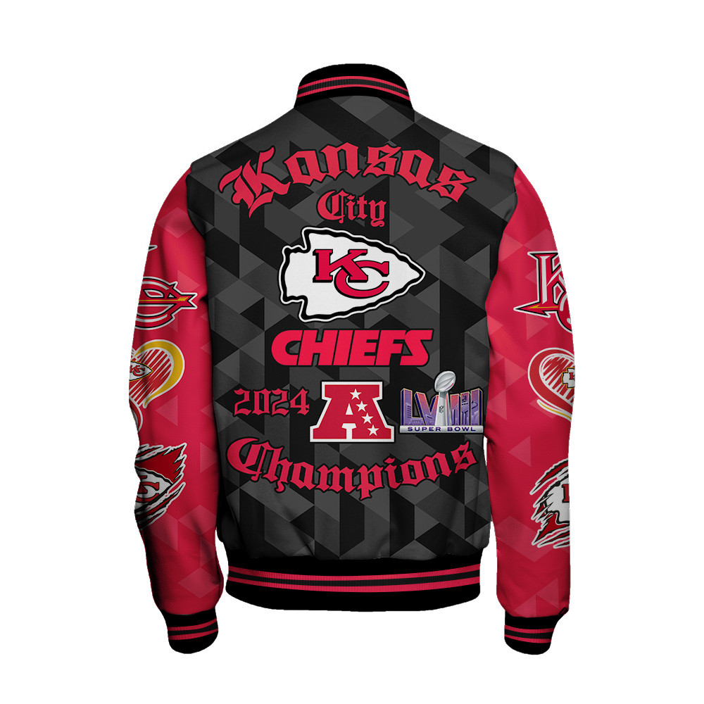 Kansas City Chiefs National Football League Unisex Varsity Jacket SFAT V16