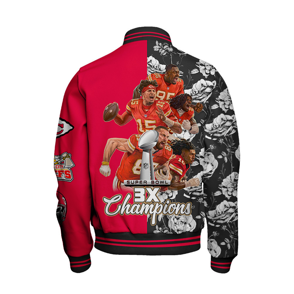 Kansas City Chiefs National Football League Varsity Jacket STM V6