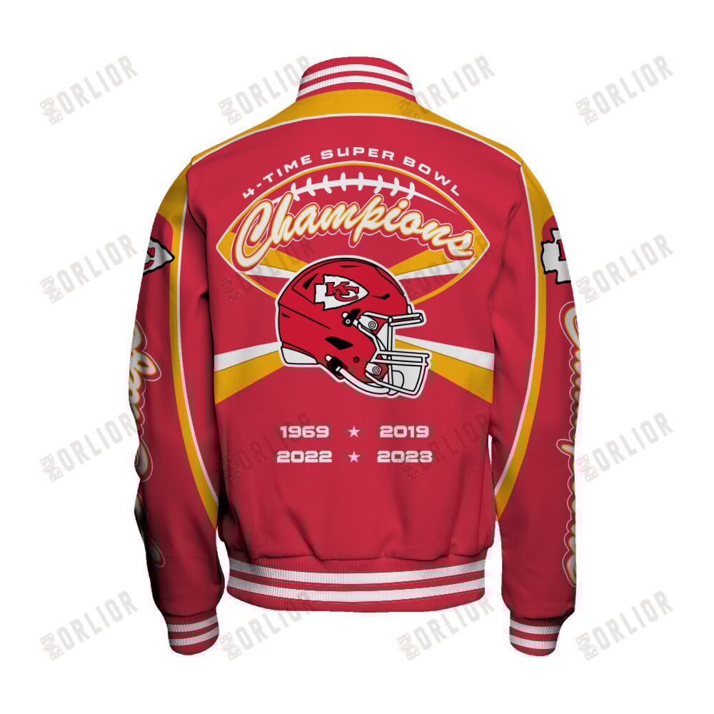 Kansas City Chiefs Super Bowl Champions We'll Always Be Together Varsity Jacket