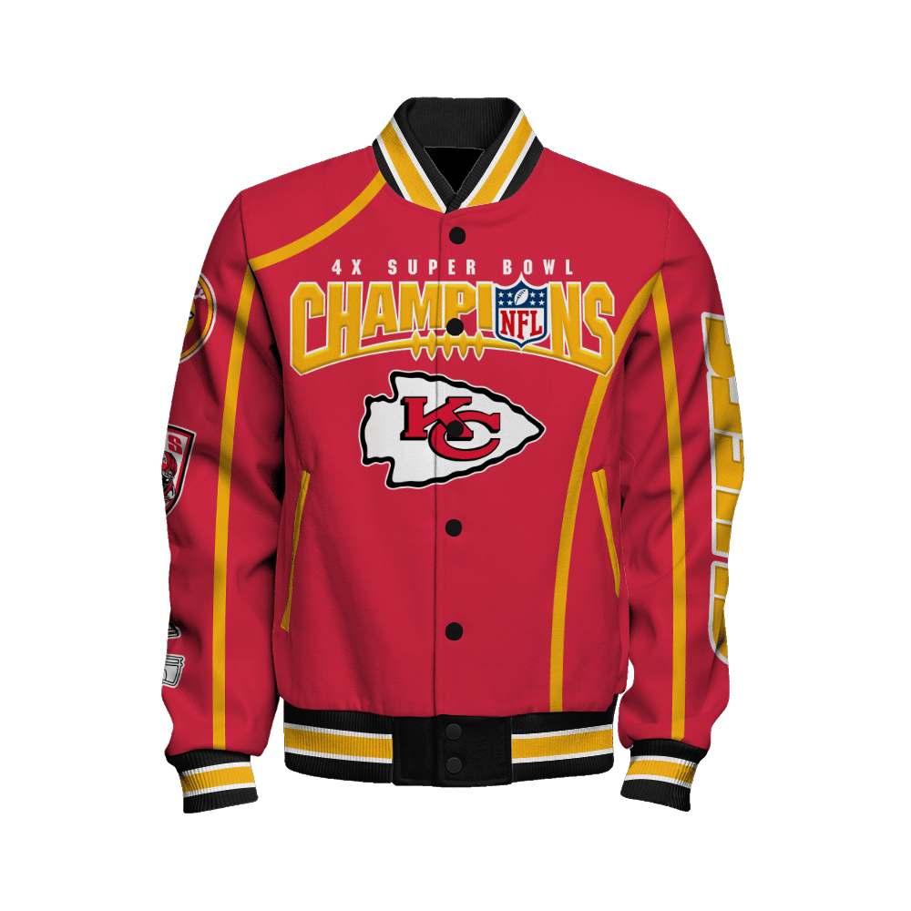 Kansas City Chiefs Super Bowl Champions Winning Spirit Varsity Jacket
