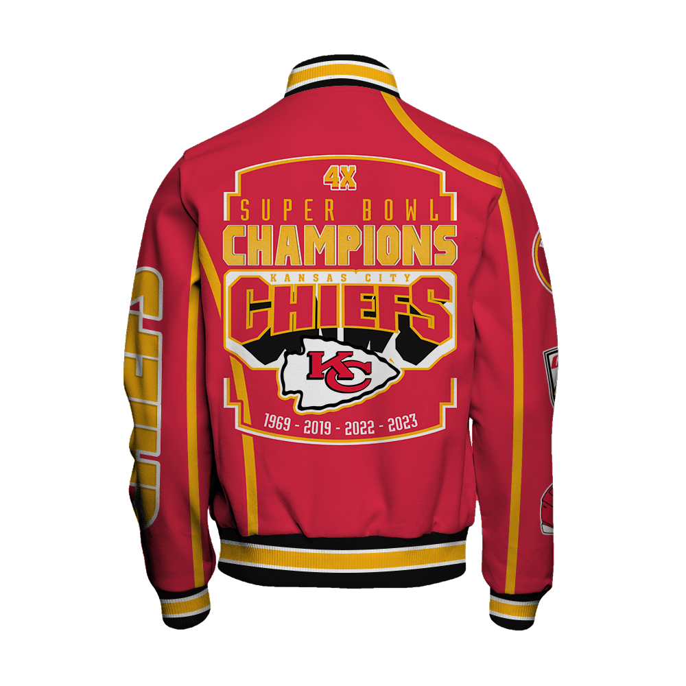 Kansas City Chiefs Super Bowl Champions Winning Spirit Varsity Jacket