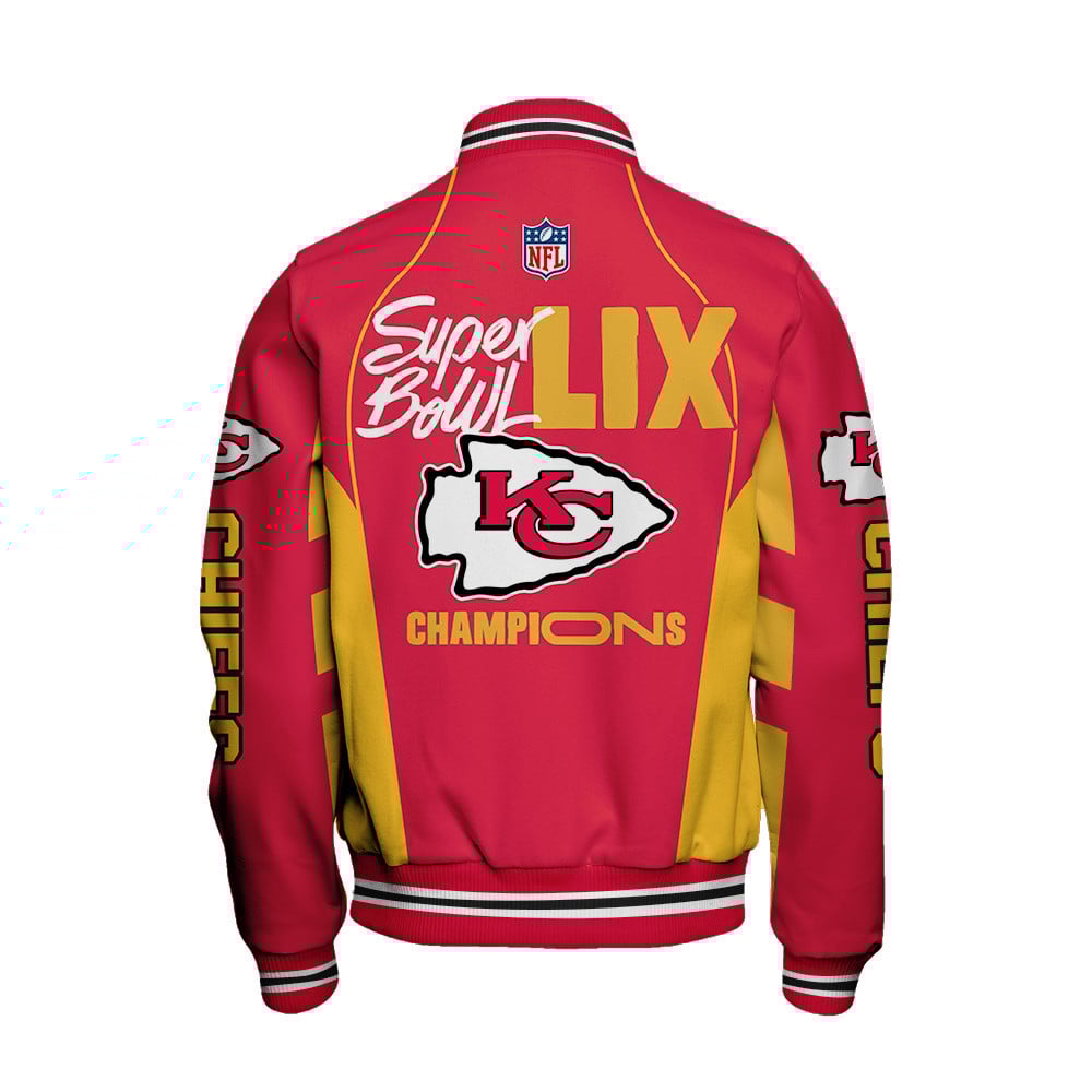 Kansas City Chiefs Super Bowl LIX Champions Relive The Glory Varsity Jacket
