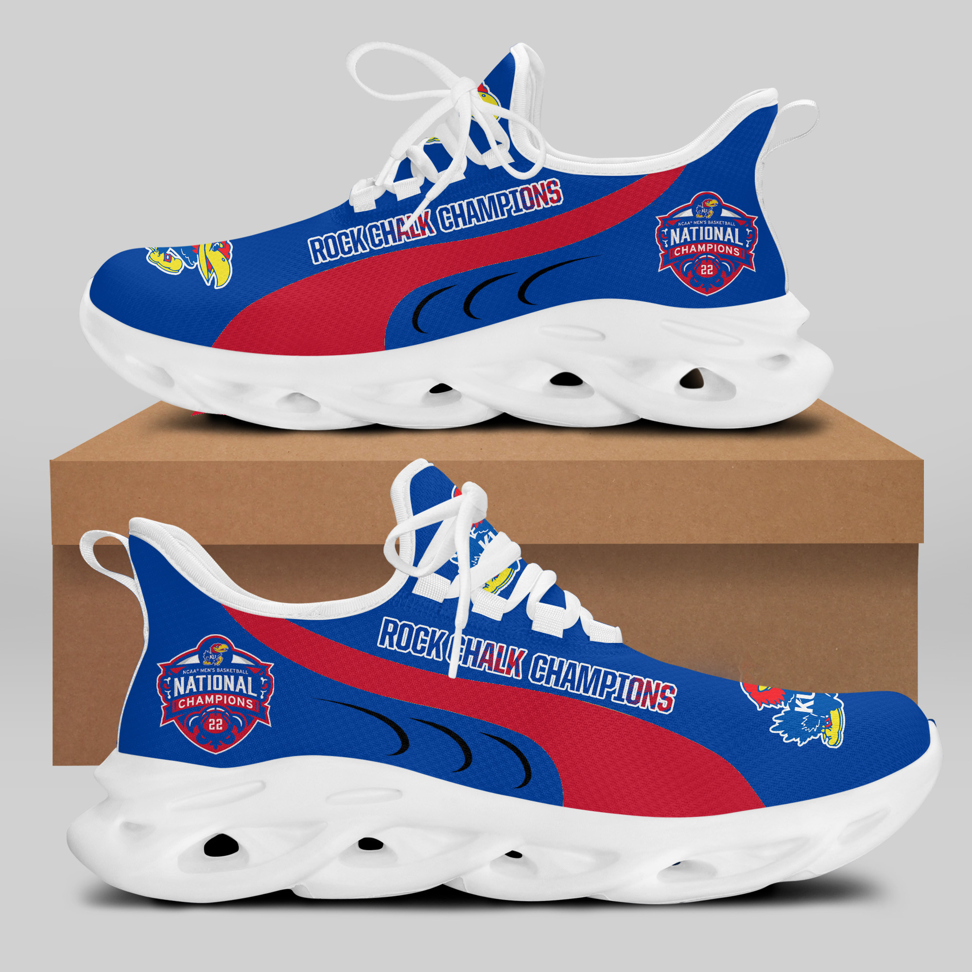 Kansas Jayhawks Running Shoes Ver 7