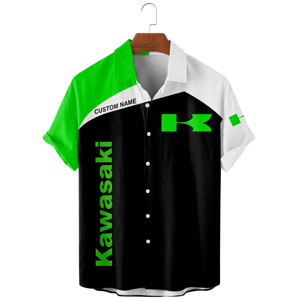 Kawasaki Full Printing T-Shirt, Hoodie, Zip, Bomber, Button Shirt